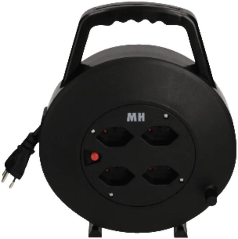 Kabelbox 4x Typ 13 10m schwarz