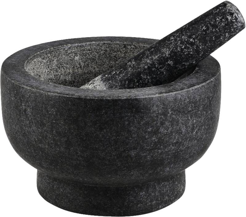 Clavering Stößel & Mörser, schwarz 20 cm