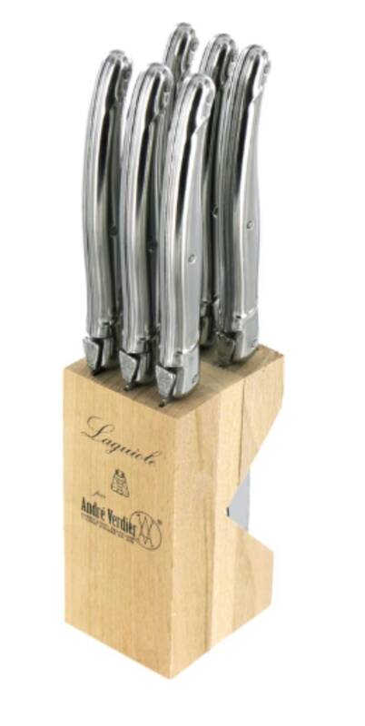 Bloc 6Messer inox
