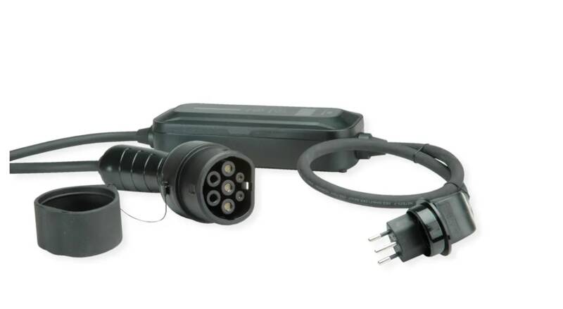 Tragb. Ladegerät Mode2 EV 3.6kW, 1-Ph. 3P Swiss Stecker&Typ