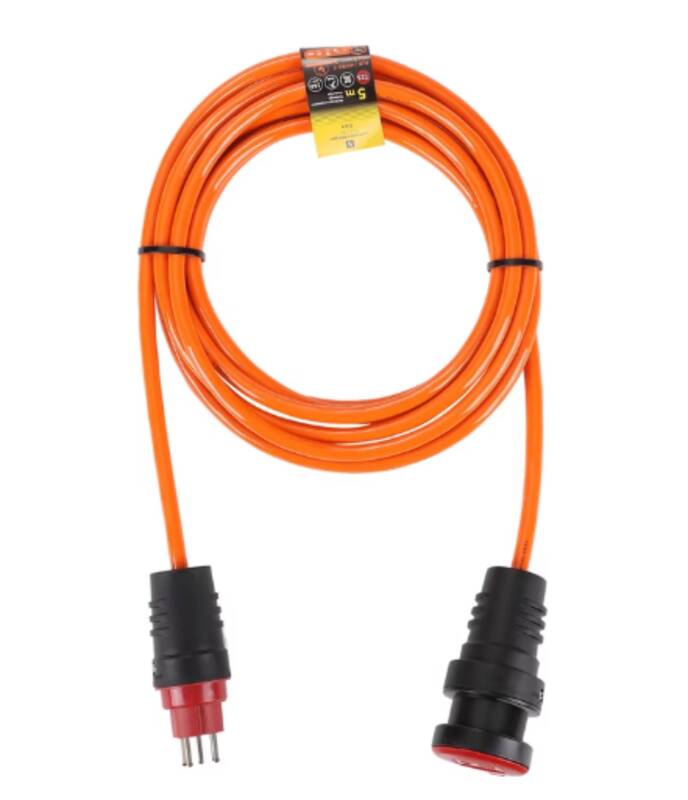 Verlängerungskabel T25 IP55 5m; EPR-PUR H07BQ-F 5G1.5mm2 151