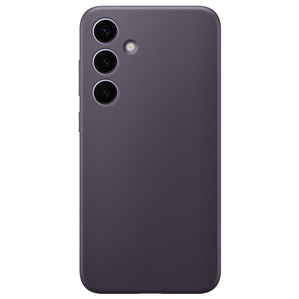 Galaxy S24+ Vegan Leather Case dunkel violet