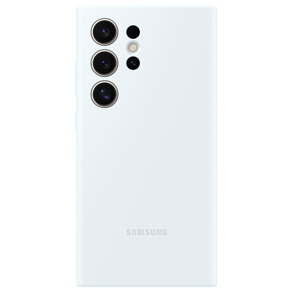 Galaxy S24 Ultra Silicone Case weiss