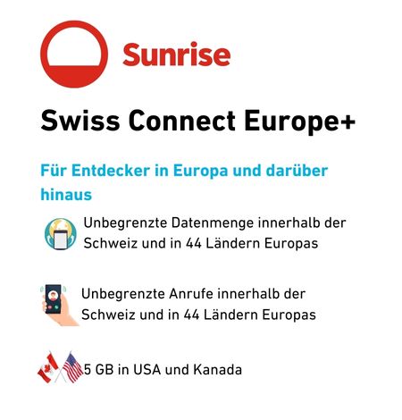 Swiss Connect Europe+