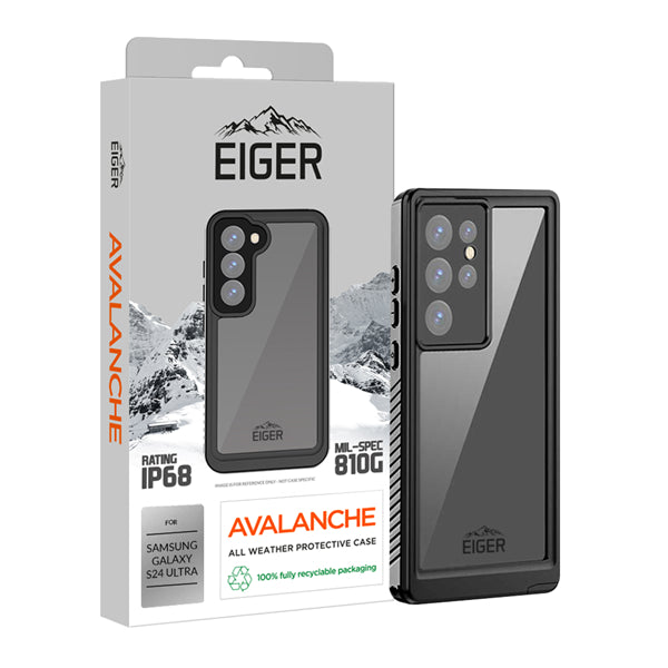 Galaxy S24 Ultra Avalanche Case black