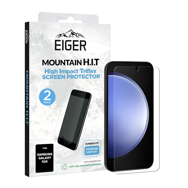 Galaxy S24 Mountain H.I.T Clear (2er Pack)
