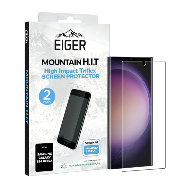 Galaxy S24 Ultra Mountain H.I.T Clear (2er-Pack)