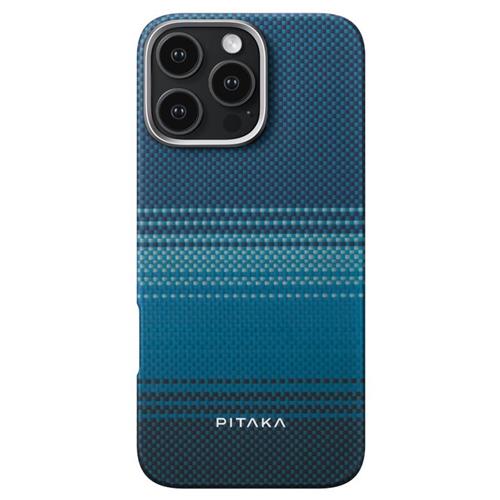 iPhone 16 Pro, MagSafe Aramidcover blau