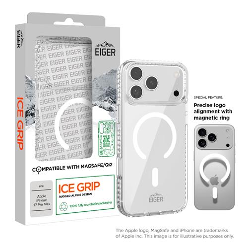 iPhone 17 Pro Max, Ice Grip MagSafe Case GRS trans.