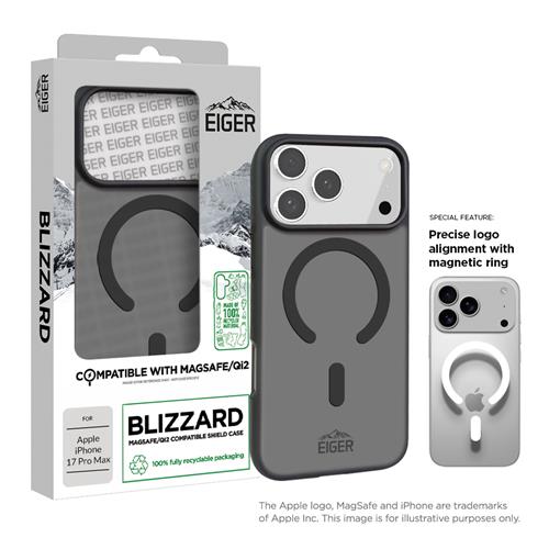 iPhone 17 Pro Max, Blizzard Case schwarz