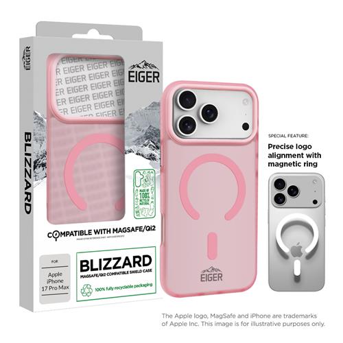 iPhone 17 Pro Max, Blizzard Case pink