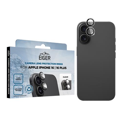 iPhone 17 / 16 Plus /16, Mountain Glass Lens Ring