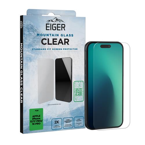 iPhone 17 / 17 Pro / 16 Pro, Mountain Glass Clear