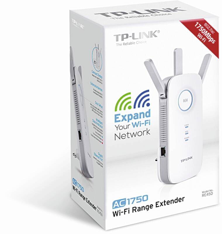 RE450 AC 1750 Dual Band WLAN Repeater