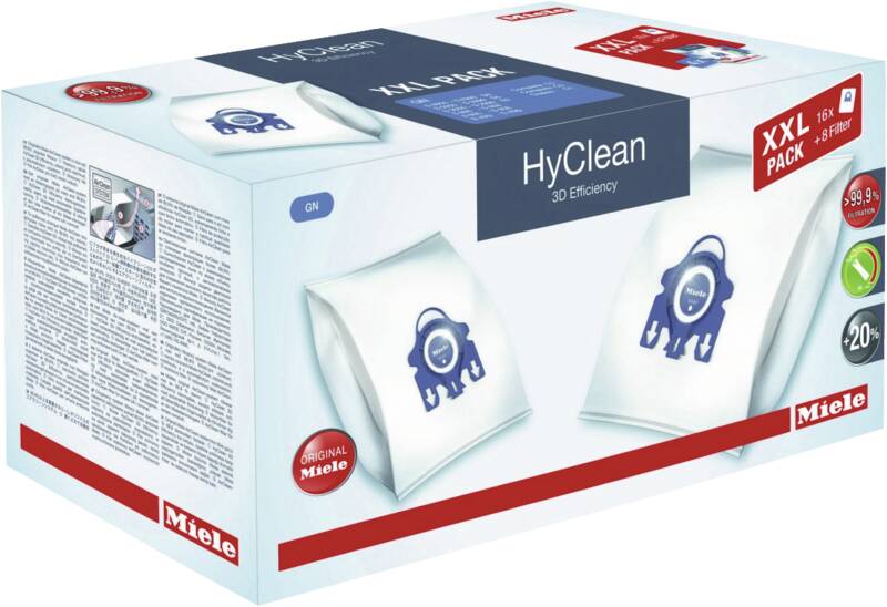 HyClean 3D Efficiency, XXL-Pack G/N Staubsaugerbeutel