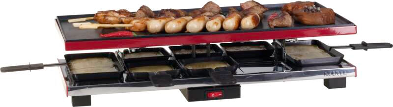 Raclette Delux 8er