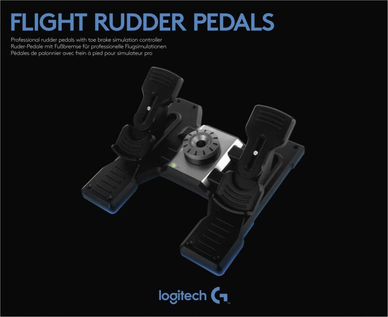 G Saitek Pro Flight Rudder Pedals