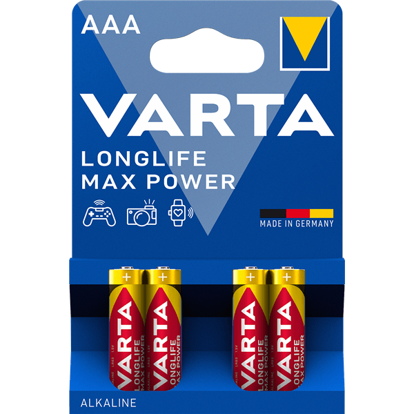 Alkaline Batterie AAA | 1.5 V DC | 4-Blister-Karte - handy.ch