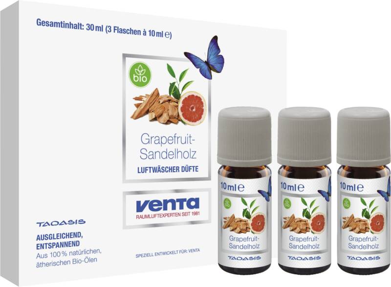Bio-Duft Grapefruit-Sandel 30ml (3Fl.a 10ml)
