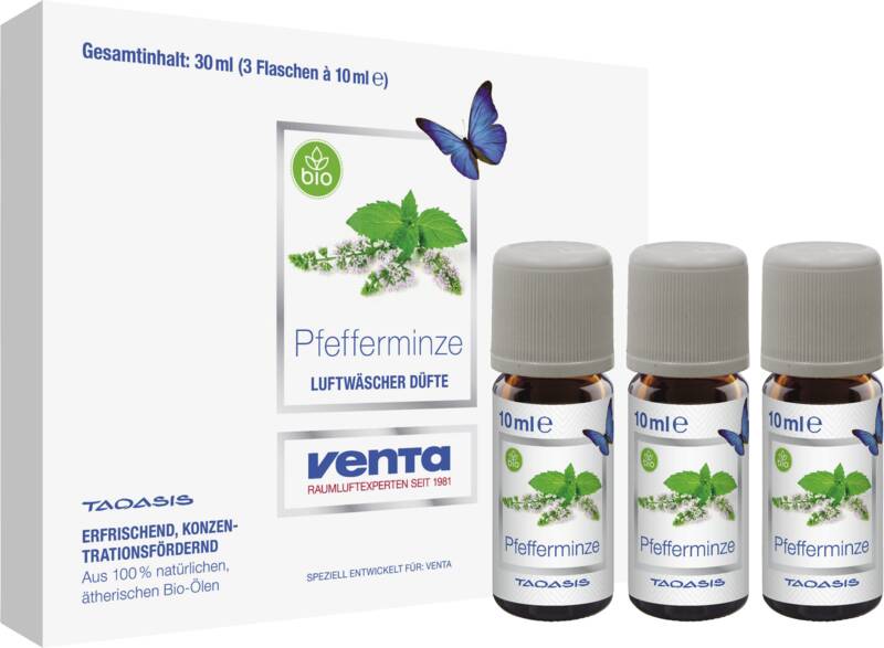 Bio-Duft Pfefferminze 30ml (3Fl.a 10ml)