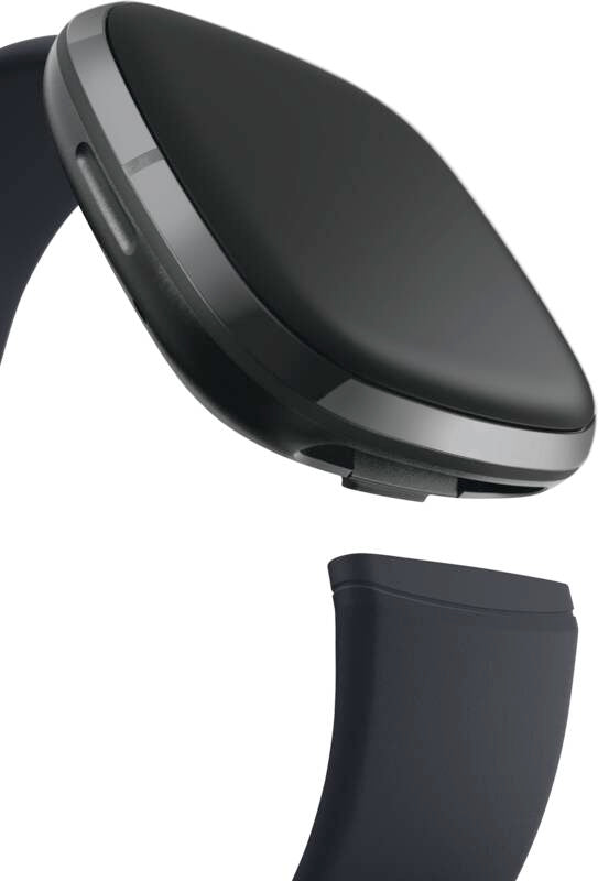 Sense, Edelstahl, carbonfarbenes Armband