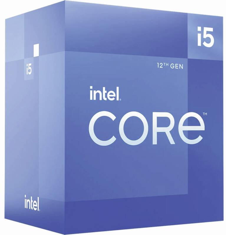 Core i5-12400 6K/12T bis 4,4 GHz