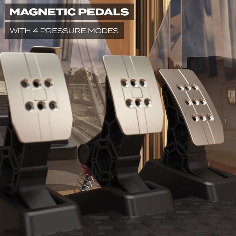 T248 - Lenkrad- und Pedale-Set - kabelgebunden - PC, PS 4, P