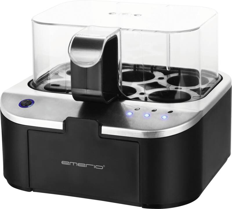 Eggboiler 400 Black / SS (Sprechender Eierkocher)