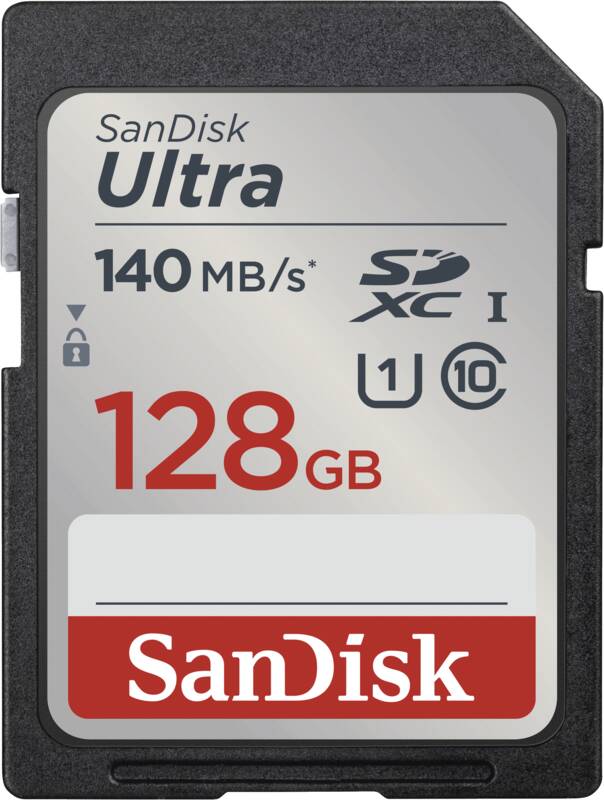 Ultra SDXC 128GB 140MB/s UHS-I