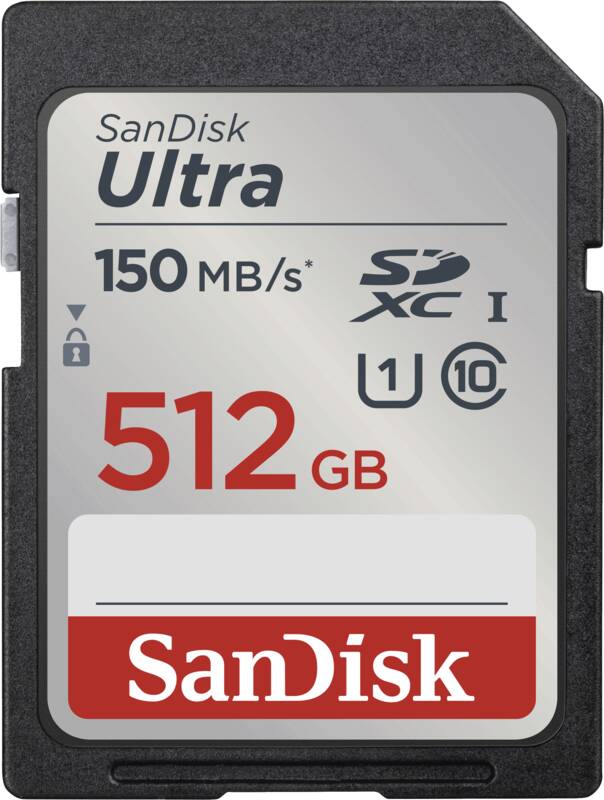 Ultra SDXC 512GB 150MB/s UHS-I