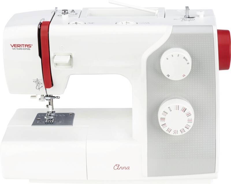 Anna mit Nähmaschinen-Tasche