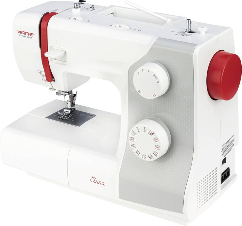 Anna mit Nähmaschinen-Tasche