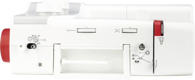 Anna mit Nähmaschinen-Tasche