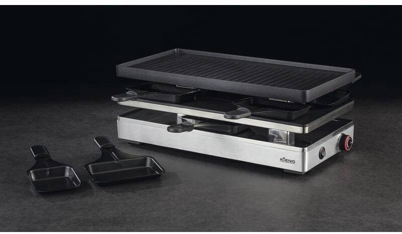 Koenig Pizza Raclette Grill 4 in 1