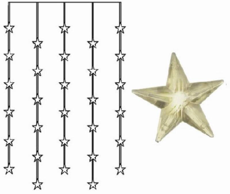 Sternenlichtvorhang 30LED
