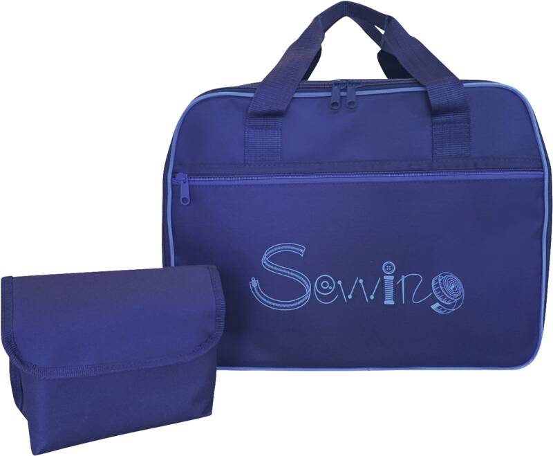 Nähmaschinentasche blau
