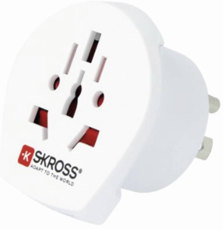 Country Travel Adapter World to USA; Eingang für: Schweiz, I