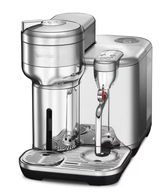 the Vertuo Creatista Brushed Stainless Steel
