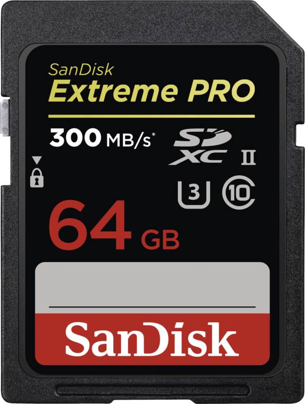 Extreme PRO SDXC UHS-II 64GB V90 300MB/s