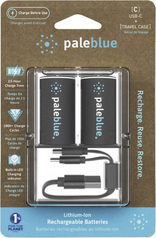 Battery C USB-C 2pcs