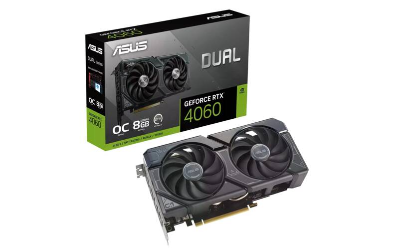 DUAL GeForce RTX4060 OC Edition 8 GB