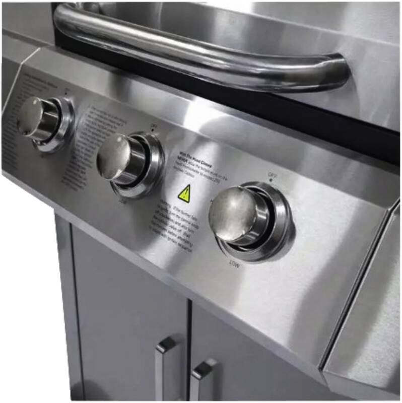 L23T Gasgrill 3 Brenner