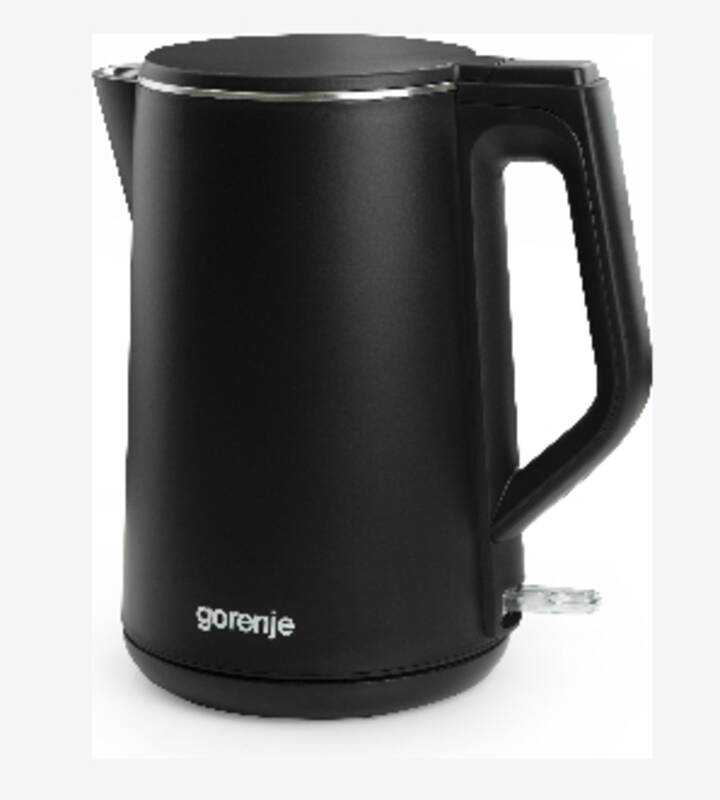 Doppelwandiger Wasserkocher 1.5 schwarz