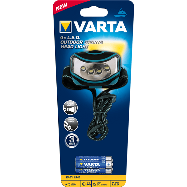 LED-Kopflampe 3xAAA/LR03 - handy.ch