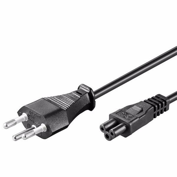 Netzkabel Schweiz CH Typ 12 - IEC-320-C5 5.00 m Schwarz - handy.ch