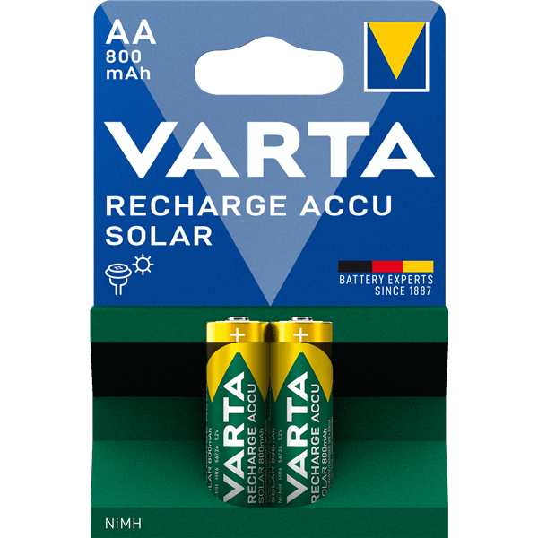 2xAKKU 800mAh LR6 Solar - handy.ch