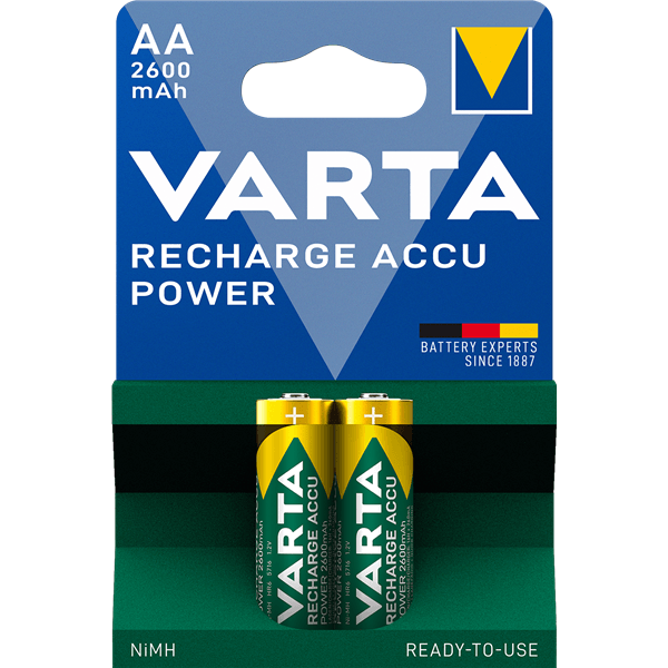 2xAkku 2600mAh AA LR6 R2U - handy.ch