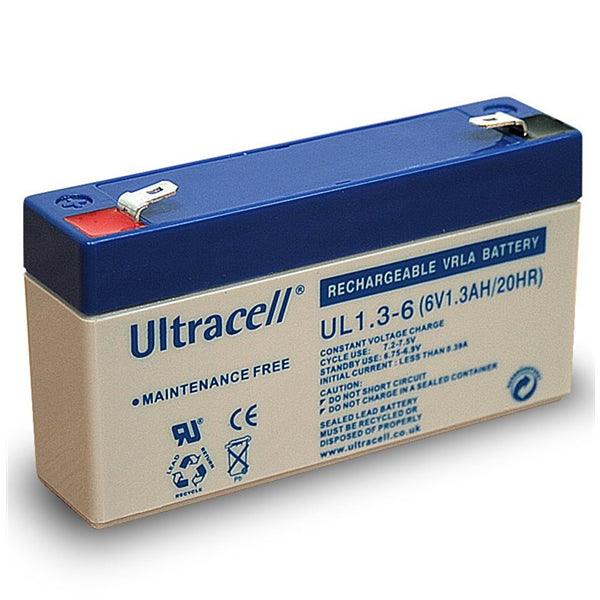 6V 1.3Ah 97x24x52mm - handy.ch