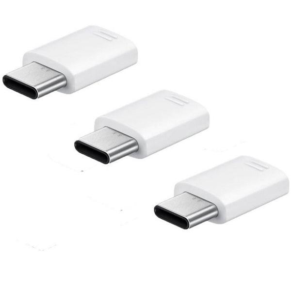 USB-C ST->microUSB KP 3x - handy.ch