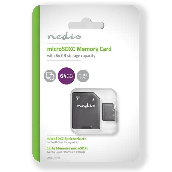 Speicherkarte | microSDXC | 64 GB | Schreibegeschwindigkeit: 90 MB/s | Lesegeschwindigkeit: 45 MB/s | UHS-I | SD Adapter enthalten - handy.ch